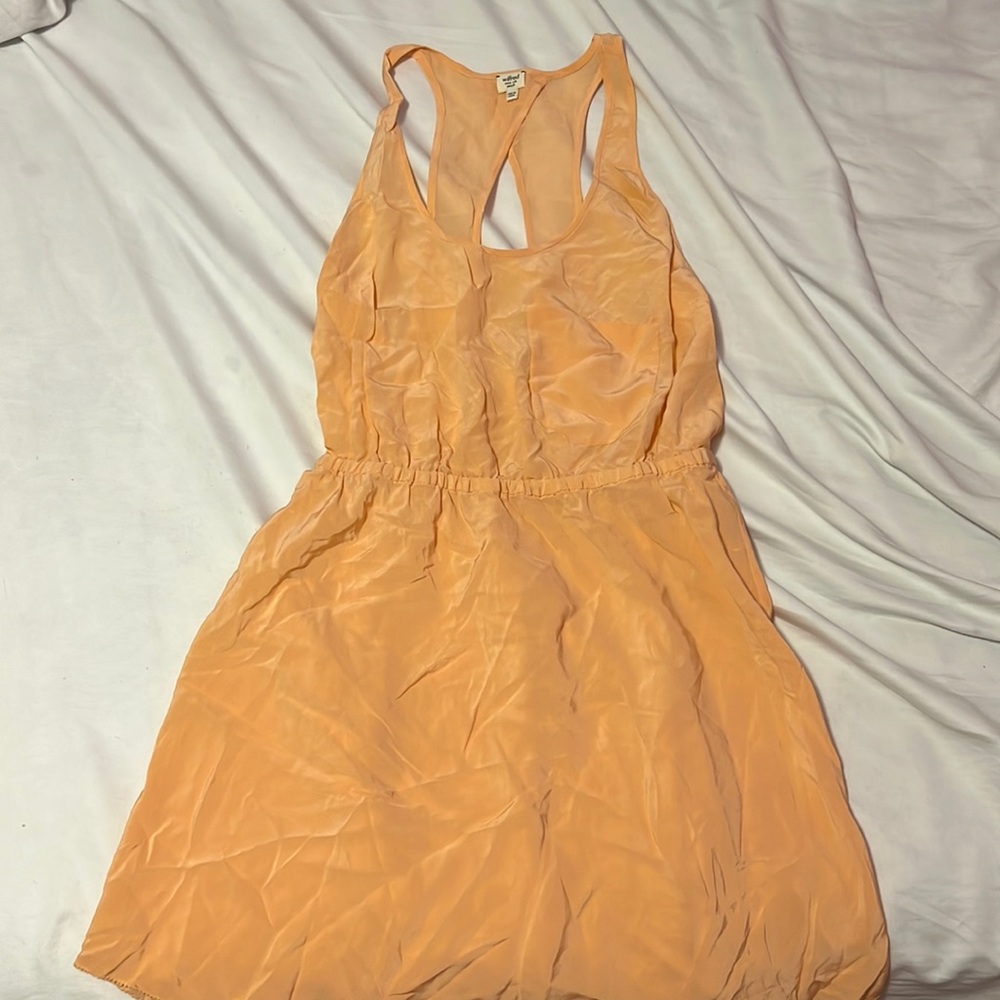 Silk Coral Dress